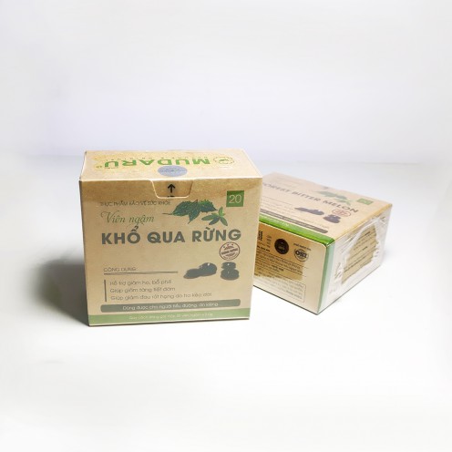 VIÊN NGẬM KHỔ QUA RỪNG MUDARU(20 Viên/1 Hộp)