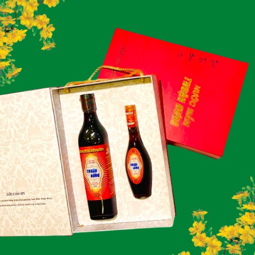 Hộp quà Nước Mắm Thuận Hưng 50 đạm (đỏ)