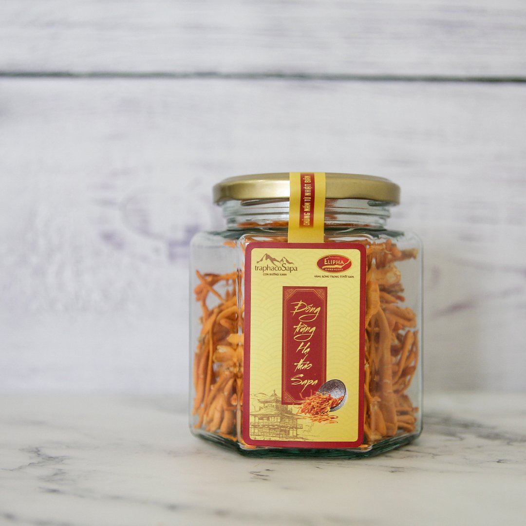 Đông Trùng Hạ Thảo Sapa Khô Sấy Thăng Hoa 12,5G