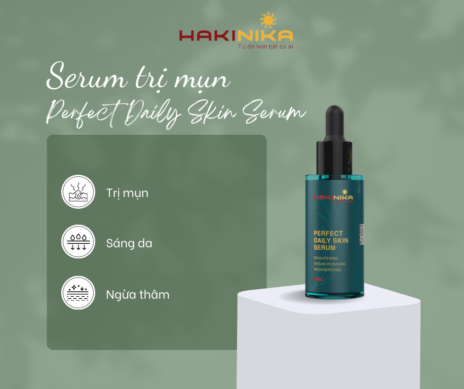 Serum trị mụn chiết xuất liễu trắng HAKINIKA