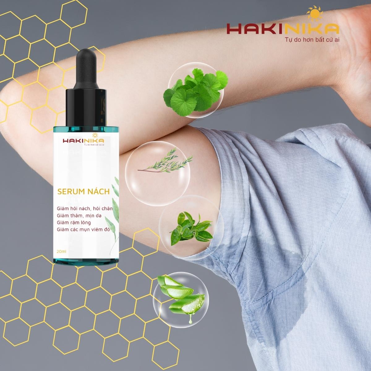 Serum nách khử mùi, giảm viêm HAKINIKA
