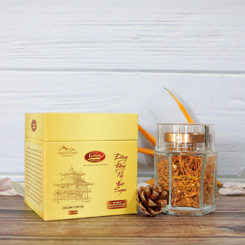 Đông Trùng Hạ Thảo Sapa Khô 20Gr