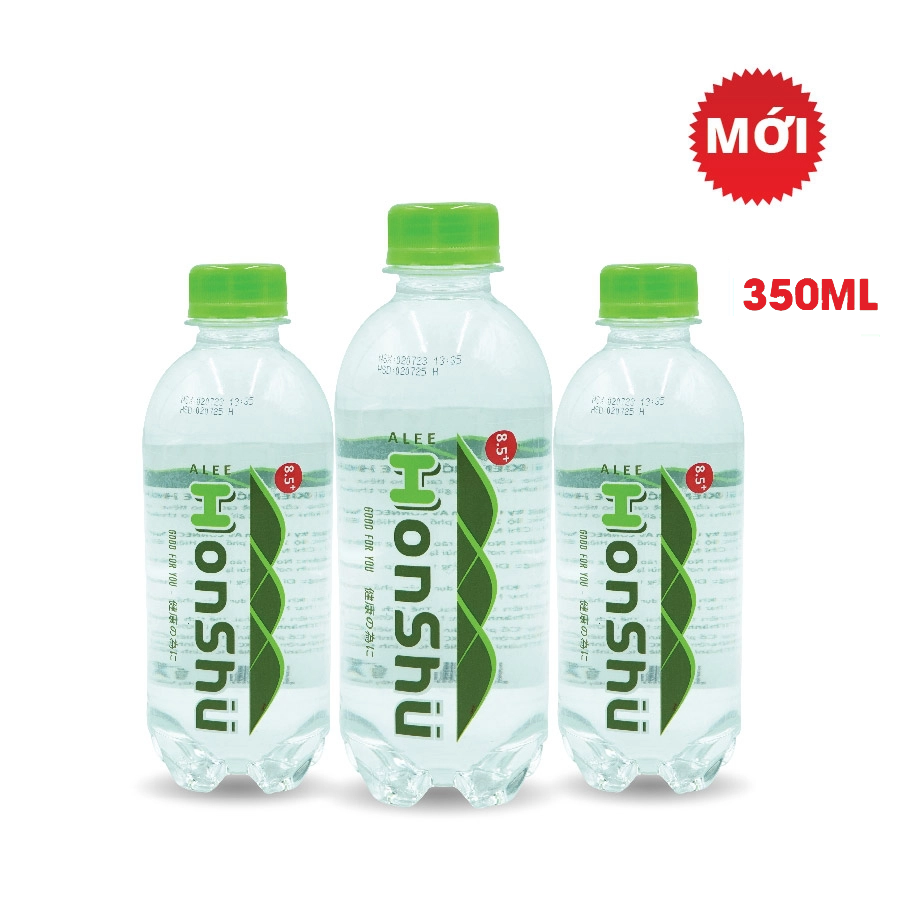 Nước uống kiềm hóa 350ml PH 8.5+