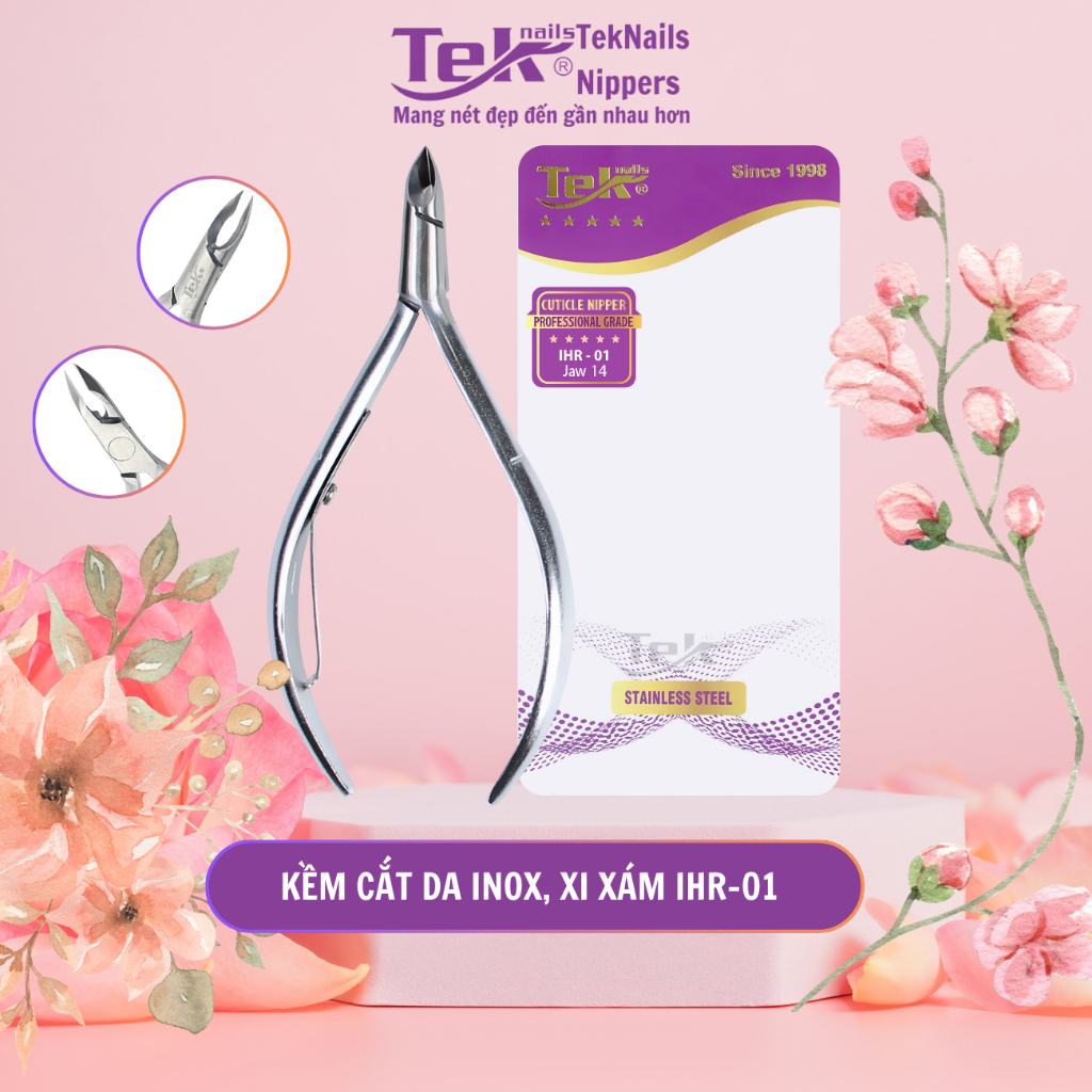 Kềm Cắt Da Teknails IHR-01 (Jaw 14)