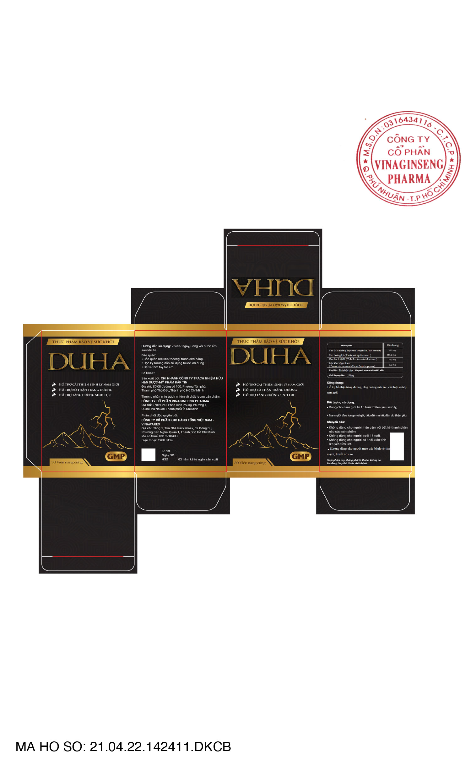 thực phẩm bảo vệ sức khỏe duha